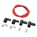  ткань наматывать plug cord комплект -99yBT*-03yXL красный 90°