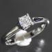  Tiffany rusida diamond 0.26ct кольцо PT950 оценка коробка кольцо 6 номер E0959