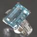 MIKIMOTO Mikimoto аквамарин 6.68ct diamond 0.51ct кольцо 11 номер PT950 заключение эксперта есть E1365