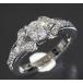  Cartier Cartierba Rely na diamond 0.53ct кольцо 6 номер (48)PT950 E2000
