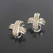  Tiffany TIFFANY&amp;Co. signature серьги SV925 750 комбинированный E2025