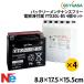  Yuasa Jet Ski аккумулятор Maintenance Free YTX20L-BS 4 шт. комплект Kawasaki Yamaha Seedoo SEADOO YUASA водный мотоцикл 