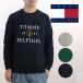  Tommy Hilfiger long T вырез лодочкой TOMMY HILFIGER GRAFPHIC PRINT CREW 09T4201 Dark Navy Grey Heather Hunter графика . покупка 
