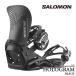 [ Japan regular goods ] snowboard binding Salomon tent gram 2024 SALOMON HOLOGRAM Black black black binding snowboard 23-24 man men's 