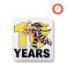 ڥͥݥȯۥޥɥʥ ڥԥ McDonald's 10 YEAR ANNIVERSARY PIN 7251407 ԥХå 10ǯǰ եȥա ꥫ   