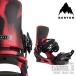 [ Япония стандартный товар ] сноуборд крепления Barton BURTON MEN'S CARTEL X Black Red машина teru X крепление мужской 25-26