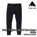  Япония стандартный товар сноуборд внутренний Barton BURTON LIGHTWEIGHT X BASE LAYER PANTS True Black свет вес re year мужской 25-26