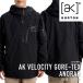 [���{���K�i]  �X�m�[�{�[�h �E�F�A �W���P�b�g �o�[�g�� BURTON MEN'S AK VELOCITY GORE-TEX ANORAK True Black �S�A�e�b�N�X �����Y 25-26 ����