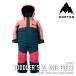 [���{���K�i]  �X�m�[�{�[�h �E�F�A �o�[�g�� BURTON TODDLERS' 2L ONE PIECE Peach Echo Deep Emerald �L�b�Y ���[�X ���ǂ� 25-26 ����