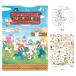  super Mario premium Cara покрытие .< раскрашенные картинки selection > B5 4901772290070 [M рейс 1/5]