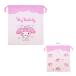  My Melody мешочек M розовый HMM5-900 [M рейс 1/2]