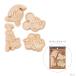  Disney Mickey Mouse stamp cookie type 4 piece set CSM1 [M flight 1/2]