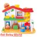 ( дополнение ) веселый звук . палец . игра хлеб .....! Anpanman впервые . house ( 1 комплект )/ Bandai ( Anpanman )