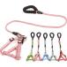  собака шлейка с поводком собака одежда маленький размер собака ... трос Harness 2 позиций комплект красочный симпатичный домашнее животное одежда . прогулка Harness S-L[g036][ бесплатная доставка ]
