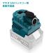 �}�L�^ 18V �o�b�e���[�p�ԍڏ[�d�� �V�K�[�\�P�b�g �J�[�`���[�W���[ USB-A/Type-C�|�[�g 2�䓯���[�d/�}���[�d