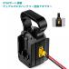 DIY���� �}�L�^�f���A���o�b�e���[�ϊ��A�_�v�^�[ �R���o�[�^�[ XT60�|�[�g���� ��d���[�d�Ή� 18V�o�b�e���[2�������� �W�����v�X�^�[�^�[���p��