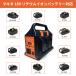 300W �}�L�^�C���o�[�^�[ �p���[�C���o�[�^�[ 4�`���l�� �}�L�^ 18V �o�b�e���[�Ή� USB/Type-C/DC �|�[�g����  2�p�[�^��LED�Ɩ� ���{��戵�������t�� �֘A�摜3