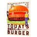  сегодня. burger 4| цветок форма .