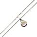 Tiffany&amp;Co./ Tiffany 750/925 комбинированный колье K18(750 печать ) SV925 Gold × серебряный сумка для хранения ES B разряд 
