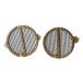 Dunhill Dunhill запонки Logo Circle Gold × серебряный диаметр 14mm NT B разряд 