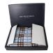BURBERRY Burberry банное полотенце хлопок 100% голубой коробка NT прекрасный товар A разряд 