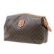 CELINE/ Celine Macadam рисунок сумка Second клатч PVC Brown KA B разряд 