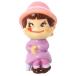  Fujiya . сиденье . Peko-chan фиолетовый One-piece розовый шляпа sofvi дудка кукла примерно 9cm NT B разряд 