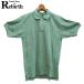 Yves Saint Laurent/ivu* sun rolan men's polo-shirt cotton 100%.. green declared size :M NT-no