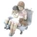 Lladro/ Lladro figyu Lynn .... родители . семья собака голубь bench керамика NT