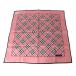 BURBERRY Burberry носовой платок в клетку розовый хлопок 100% 49×49(cm) NT не использовался товар S разряд 