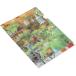  etranger *ti* Costa Rica [2 пункт суммировать ] прозрачный держатель A4 FIORE-32-62 зеленый цветок 
