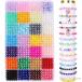  бисер 2mm примерно 16800 шт si-do бисер комплект Mix цвет аксессуары рукоделие материал детский DIY craft бисер место хранения с футляром 