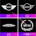 BMW MINI �~�j R50/R52/R53/R55/R56/F54/F55/F56/F57/R60/R61/F60 LED�h�A�v���W�F�N�^�[ �E�F���J�����C�g �J�[�e�V���C�g �J�[�e�V�����v �h�A���C�g
