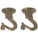 [ параллель импортные товары ]Westinghouse Lightng70451Swag Hook ANTIQUE BRASS SWAG HOOK ( параллель импортные товары 