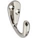 [ параллель импортные товары ]Wall Hook for Clothes, Single Prong, Satin Chrome, 2 Pk. N274 17