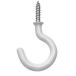 [ параллель импортные товары ]OOK 50352 7/8 Inch 20 Pound White Vinyl Coated Steel Cup Hooks, 4