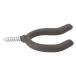 [ параллель импортные товары ]Double Screw Hook, Black Vinyl Coated, Large N112 026 National H