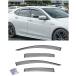 ���¹�͢���ʡ�2015 2020 Acura TLX EOS Visors JDM Mugen �ơ��ץ��󥹥����� ���⡼���ƥ���ƥåɥ����ɥ�
