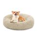 [ параллель импортные товары ] Best Pet Supplies раунд . тихий собака для bed,p Rush искусственный мех ткань, закрытый для домашних животных . не дешево подушка, предотвращение скольжения беж 