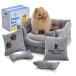 ¹͢ʡ NOAH & PAW Small Dog Bed, 20x15x8 Inch, Cat Bed for Indoor Cats,