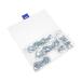 [ параллель импортные товары ] OKUMEYR 80pcs Ceiling Hooks Assortment Home Office Storage Kit S
