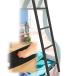 ¹͢ʡ TESINMEJ Metal Twin Over Full Bunk Bed Ladder Replacement 5 Step