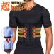 . pressure shirt men's short sleeves for summer men's . pressure shirt ound-necked put on pressure wear tops diet .. effect inner correction a little over pressure strengthen training 