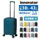 ino Beta - чемодан Carry кейс твердый повышение машина внутри принесенный innovator 38L~43L маленький размер 1.~3.INV43EX мужской женский 