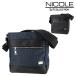  максимальный 42% Nicole сумка плечо квадратное type наклонный .. плечо ..NICOLE новый urban сумка на плечо B5 размер nil234 мужской женский 