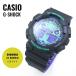 送料無料 CASIO カシオ G-SHOCK Gショック GA-100BL-1A グリーン×ブラック×パープル 腕時計 メンズ