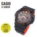 CASIO カシオ G-SHOCK ジーショック BRIGHT ORANGE COLOR ブライトオレンジカラー 電波ソーラー GAW-100BR-1Aブラック 腕時計 メンズ