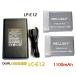 LP-E12 �݊��o�b�e���[ 2�� &amp; [ �f���A�� ] USB Type C  �݊��[�d�� �o�b�e���[�`���[�W���[ LC-E12 1��  CANON �L���m��