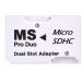  карта памяти Pro Duo конверсионный адаптор Micro SD SDHC SDXC из [ карта памяти Pro Duo mark2 Memory Stick Pro Duo ]