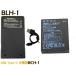 BLH-1 �݊��o�b�e���[  1�� + ���y�� USB Type-C  �݊� �[�d�� �o�b�e���[�`���[�W���[ BCH-1 1��  OLYMPUS �I�����p�X